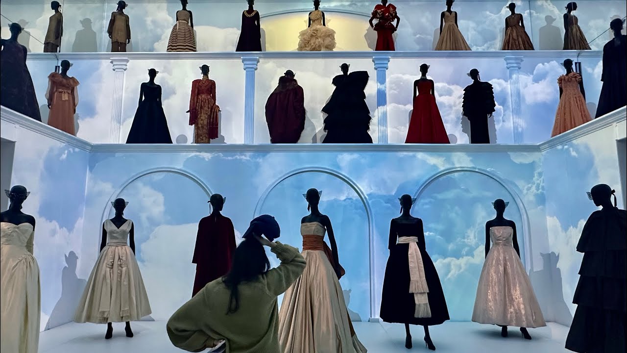 Paris Museum 🇫🇷 LA GALERIE DIOR 👗✨ La Collection Dior D’Azzedine Alaïa
