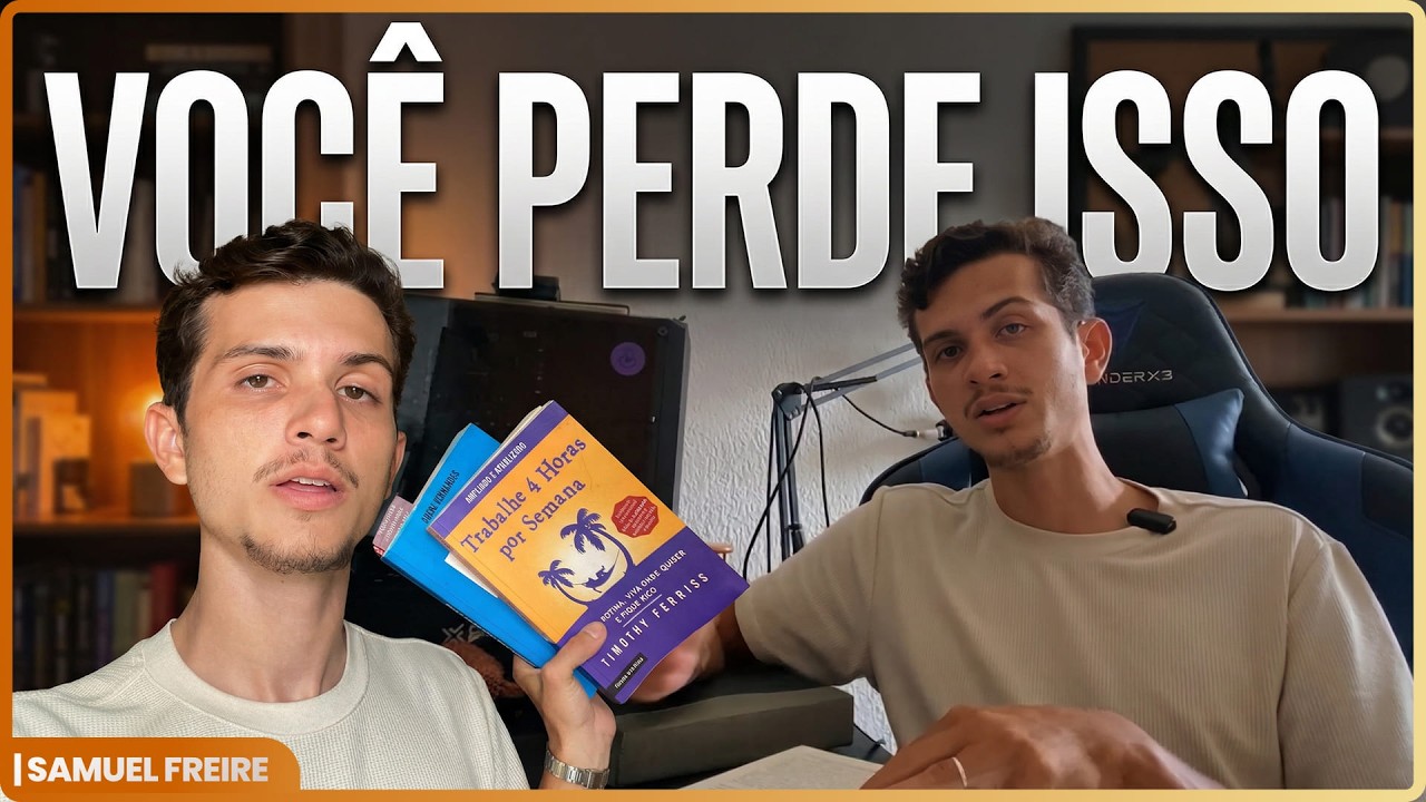 Por que pessoas que LEEM pensam DIFERENTE? | Samuel Freire