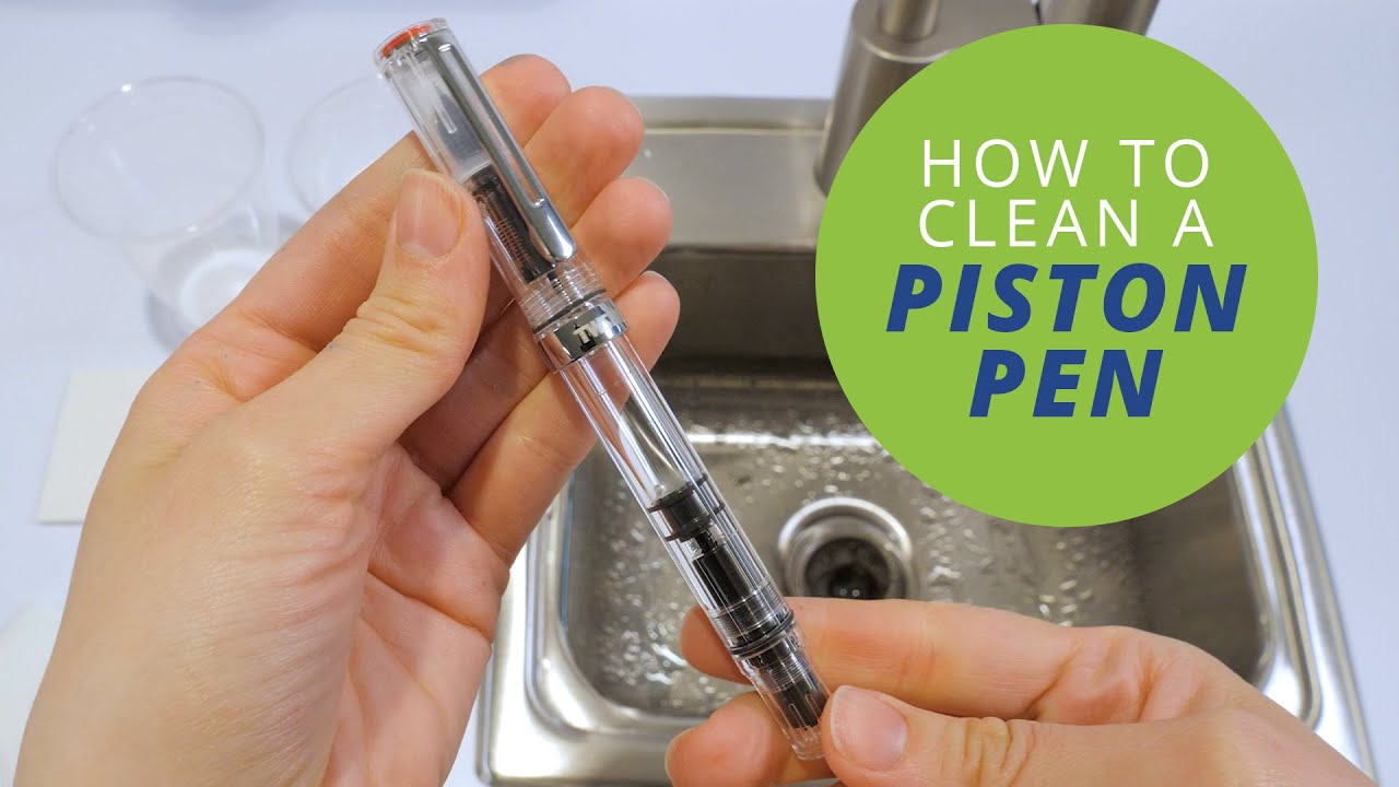 How to Clean a Fountain Pen: Piston Filler