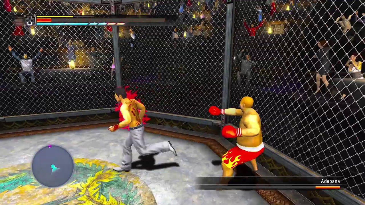 playing yakuza 4 side content