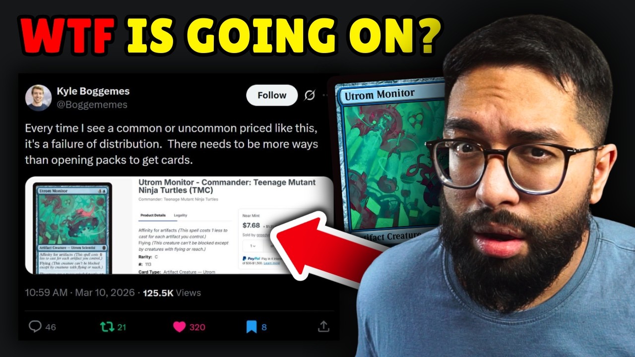 WOTC Is Destroying Pauper And Underprinting Product With Utrom Monitor