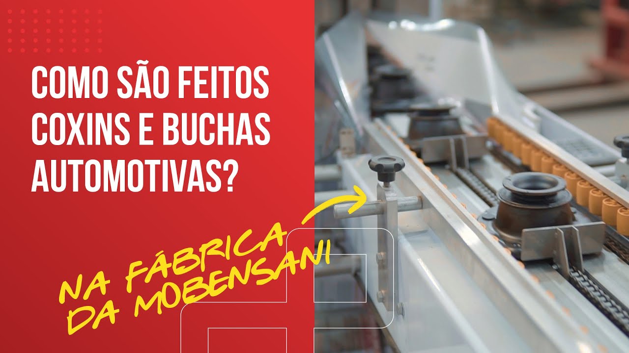VOCÊ SABE COMO É FABRICADO UM COXIM DE MOTOR? ACOMPANHE O TOUR COMPLETO NA FÁBRICA DA MOBENSANI!