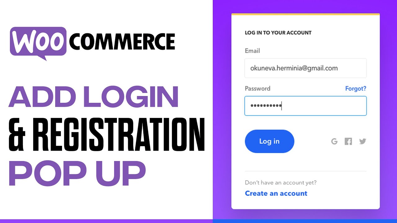 How To Add a Login And Registration Pop Up plug In On Woocommerce - Quick and Easy!