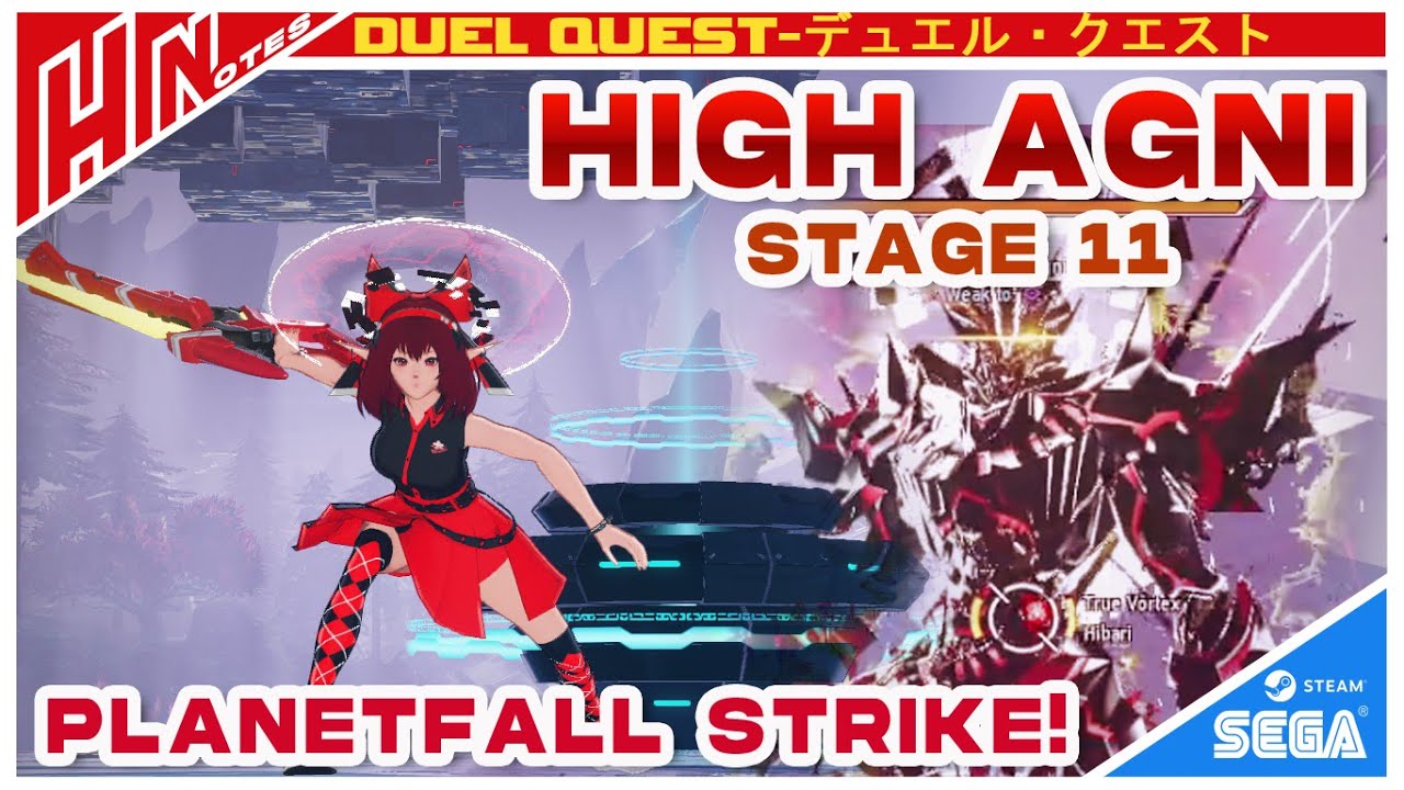 【PSO2NGS】Extra Duel Quest:High Agni Stage 11(Sl/Te/B)