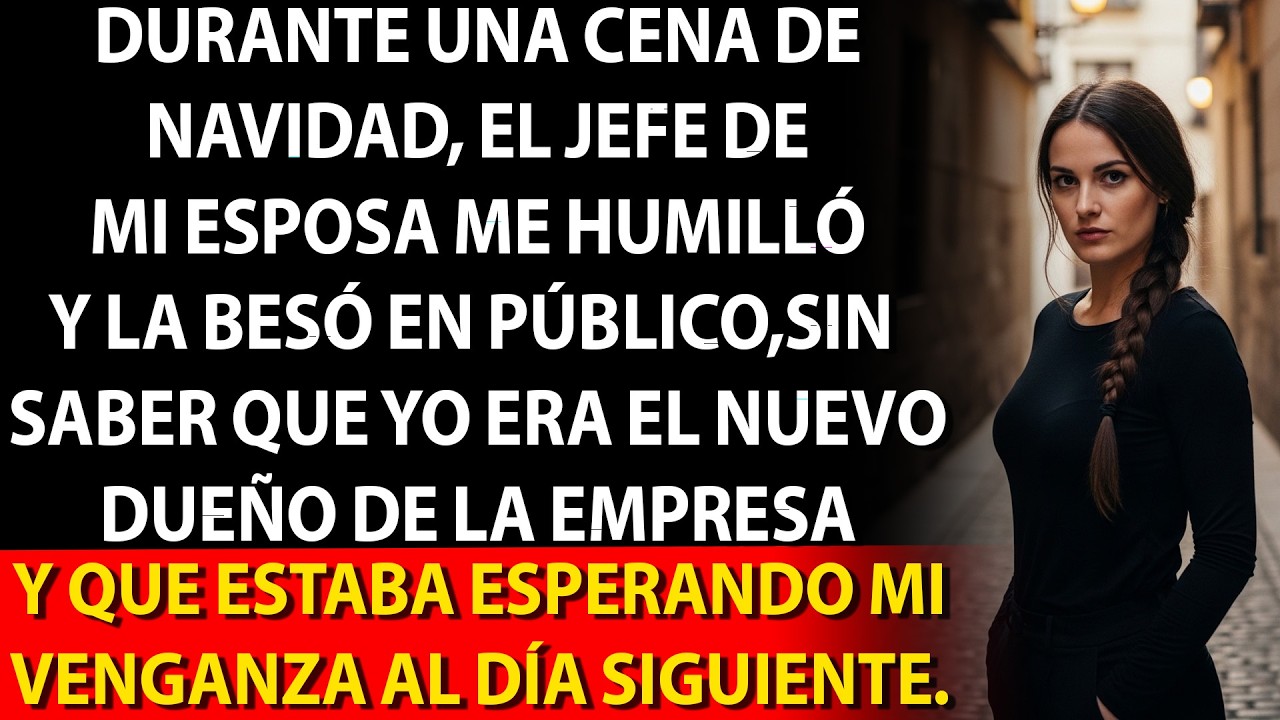 🎄 En Navidad, el jefe de mi esposa me humilló, la besó en público y el karma actuó ⚡