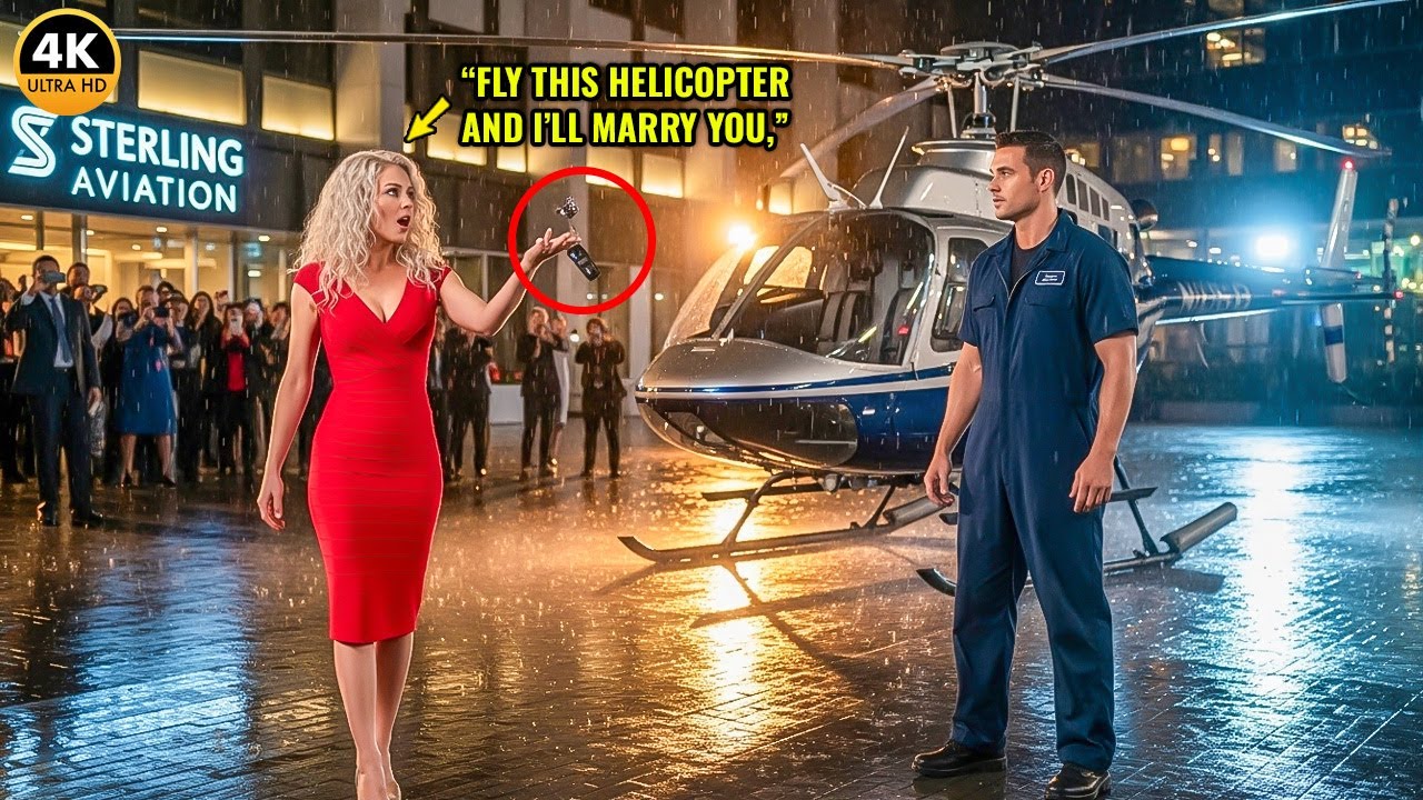 “Fly This Helicopter and I’ll Marry You,” the CEO Mocked—His Secret Made Her Speechless