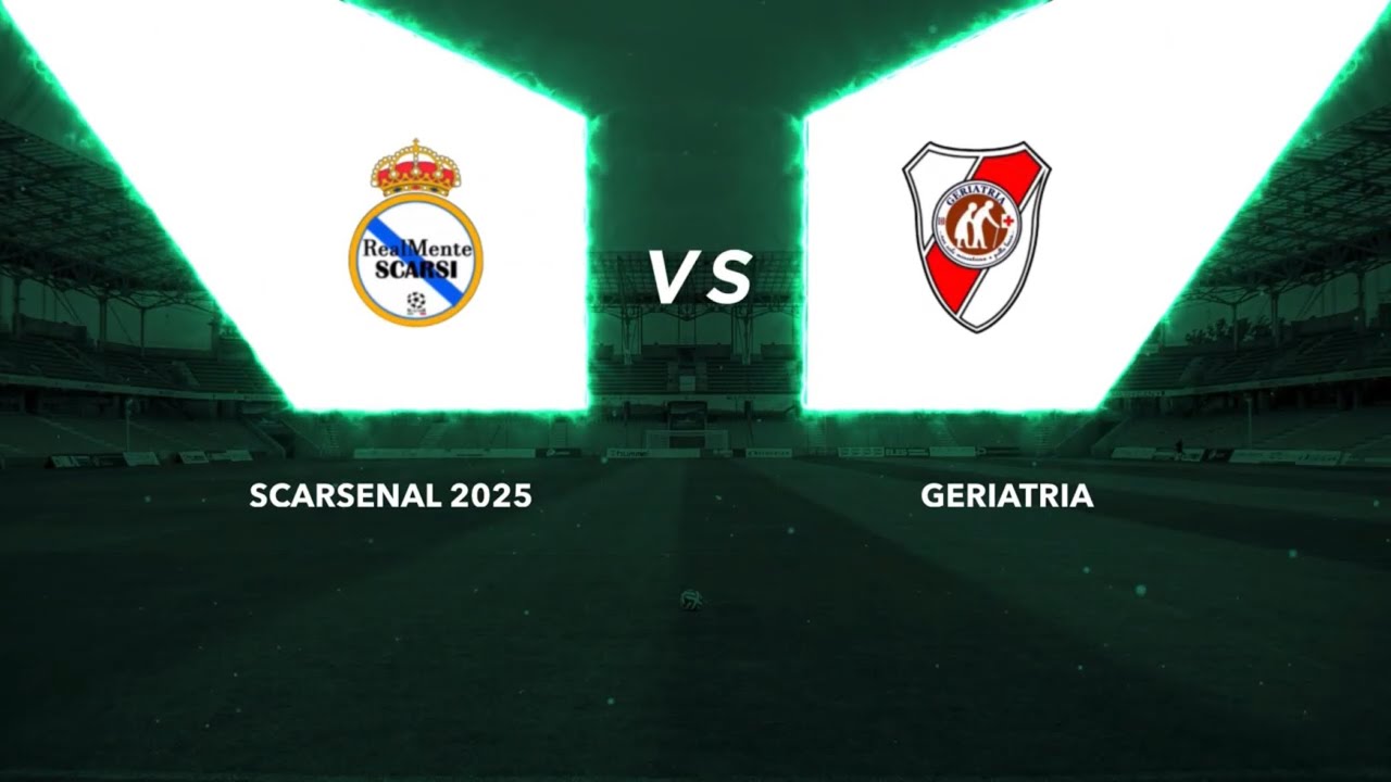 Scarsenal 2025 vs Geriatria 3 - 1 
