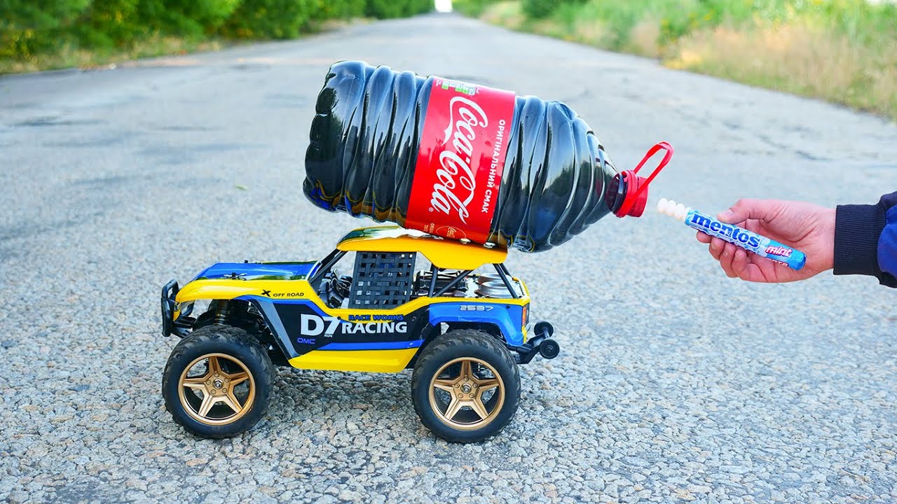 XXL Coca-Cola Rocket with Mentos