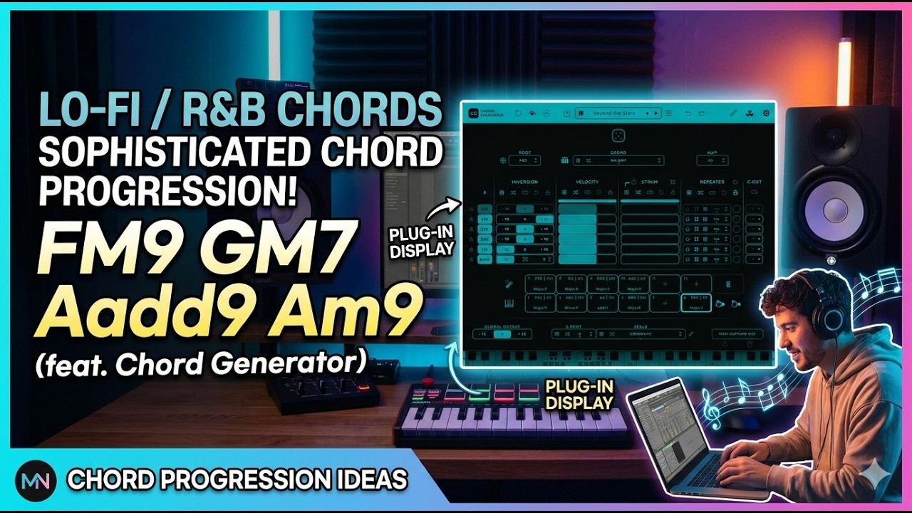 Mario Nieto - Chord Generator (Lo-Fi / R&B Chords)