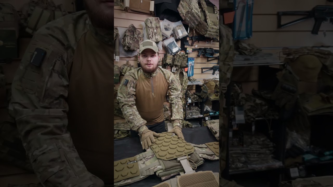 Бронежилет с баллистикой и поясом Панцирь PRO mod.2