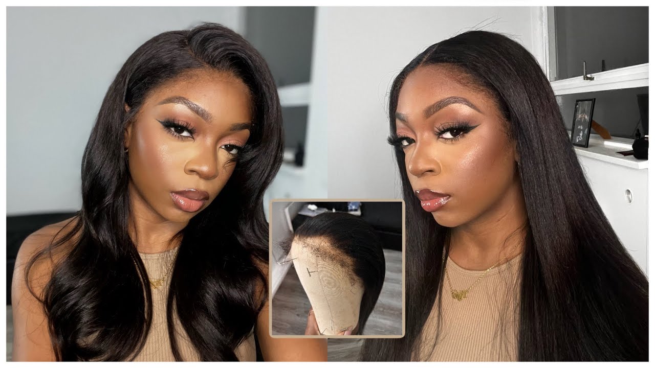New Realistic 4c Kinky Edge Wig || First Impressions on Kinky Straight ILikeHair.com