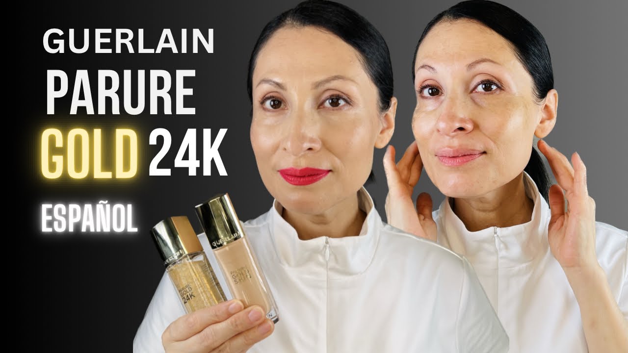 Probando PARURE GOLD 24K RADIANCE FOUNDATION & PRIMER de Guerlain. Primera Impresión y Review.