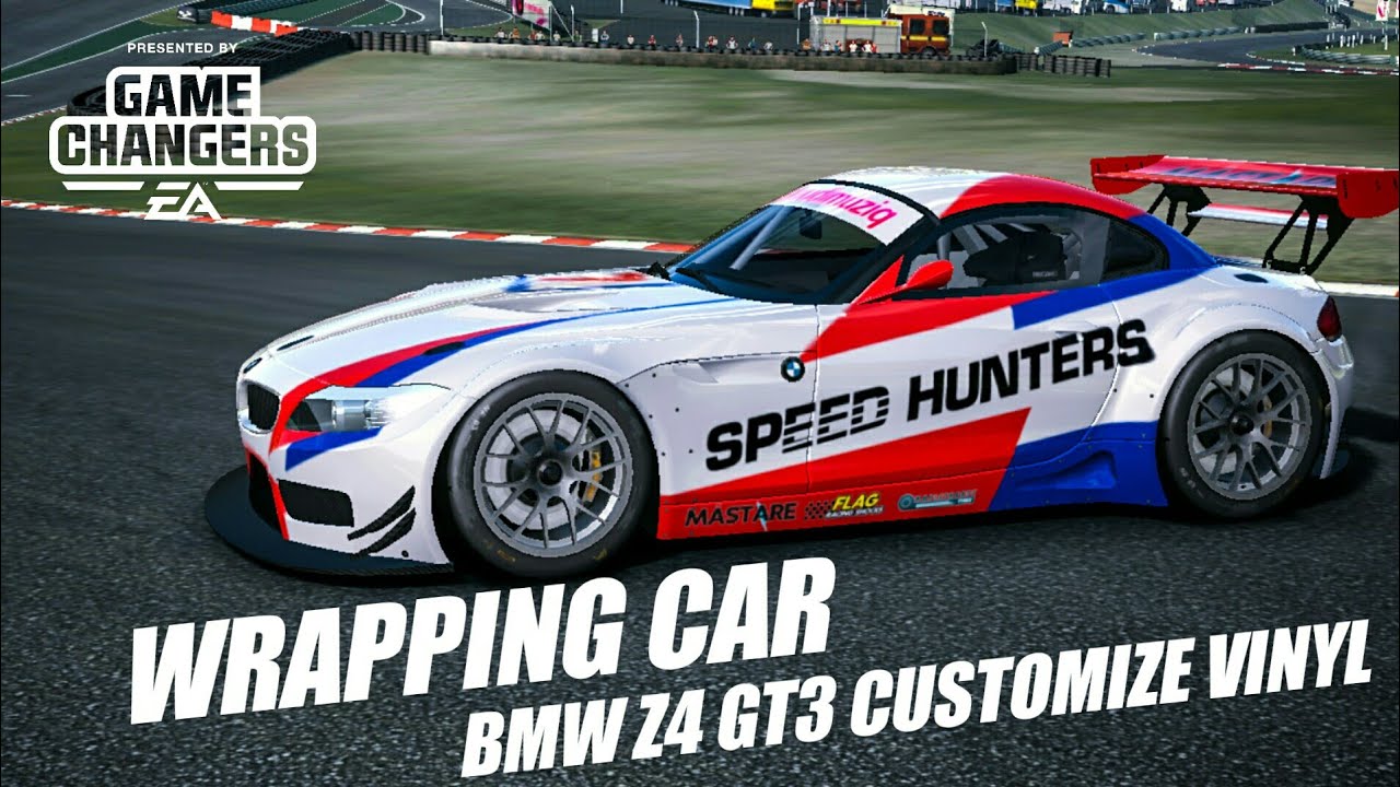 [Tutorial] Wrapping The BMW Z4 GT3 | Real Racing 3 Customize Vinyl | EA Creator Network | Lee Humble