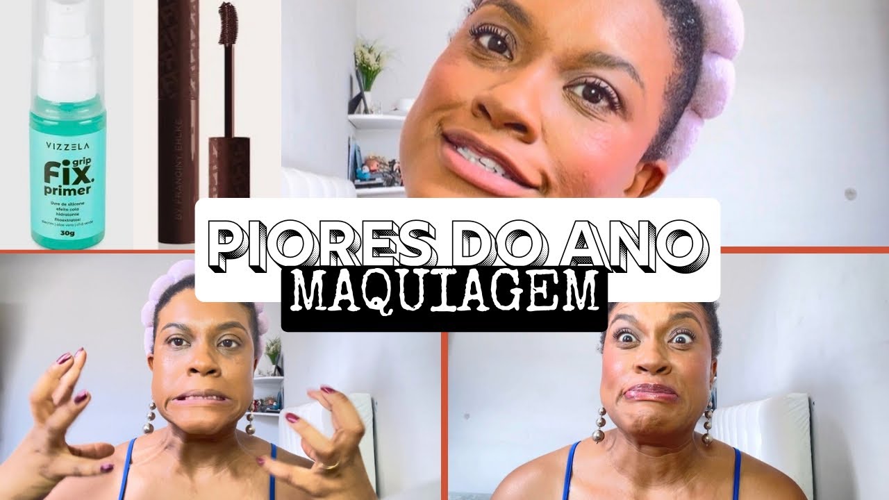 PIORES DO ANO 😱 | As maquiagens que me fizeram PASSAR RAIVA 😱💄