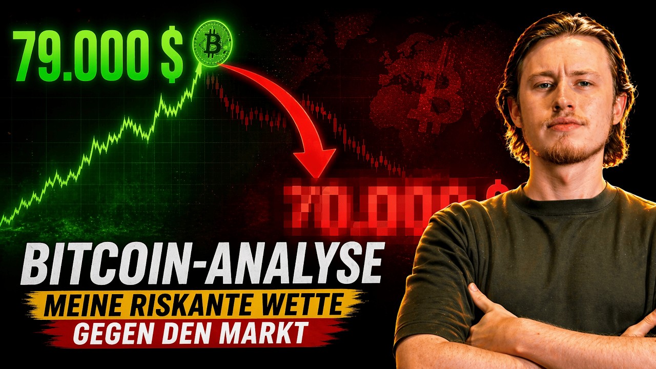 Bitcoin-Analyse: meine RISKANTE Wette gegen den Markt!