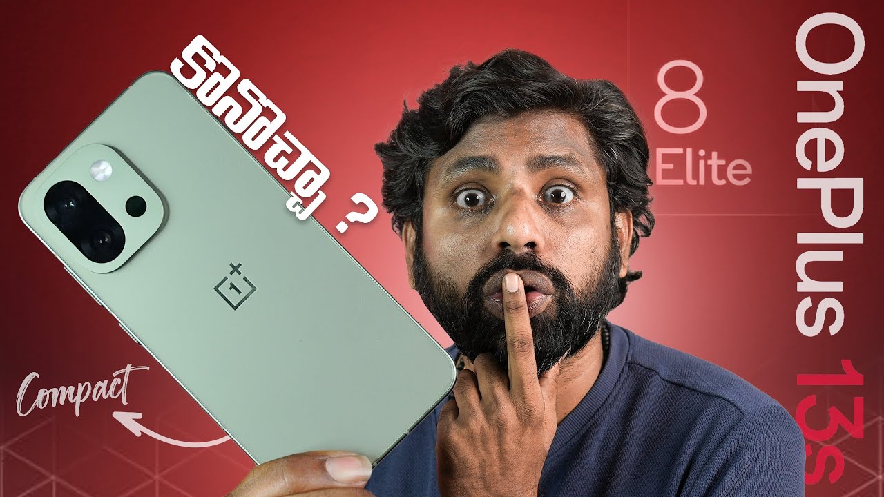 OnePlus 13S Full In-Depth Review | Compact Beast with Flagship Performance! || In Telugu ||