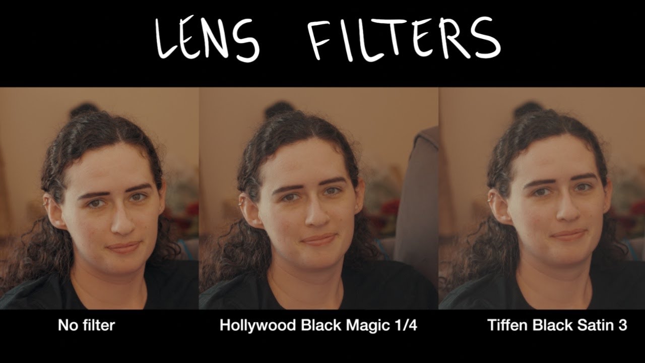 Hollywood Black Magic 1/4 Tiffen Black Satin 3 K&F Concept lens Filter Test Sony a7S iii  S-Log 3 4K