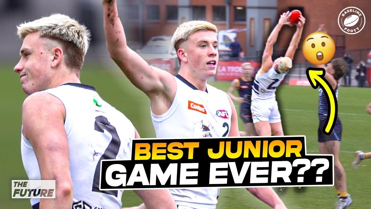 Nate Caddy's BEST junior game ever?? Kicked SIX GOALS against Harley Reid's Bendigo | Full Highlight