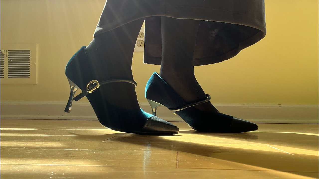Asmr Quietly Pacing High Heels