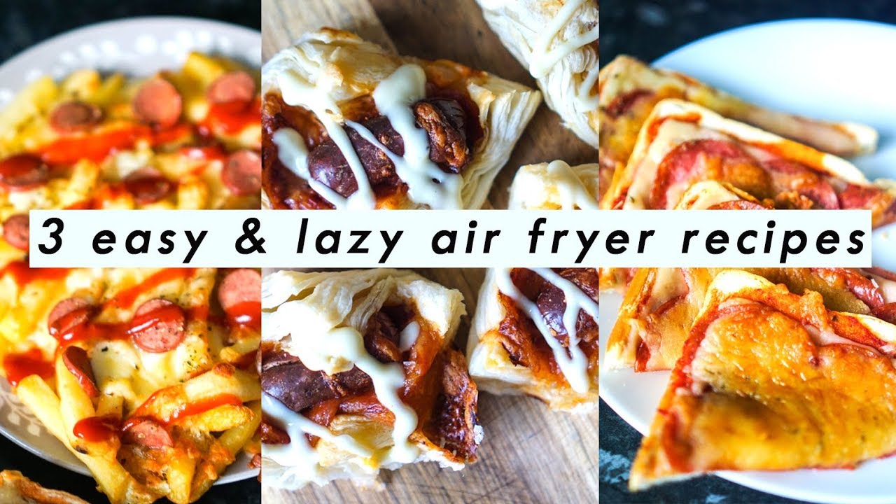 3 Easy & Lazy Air Fryer Recipes | Ramadan Recipes 2019 | Hungry for Goodies