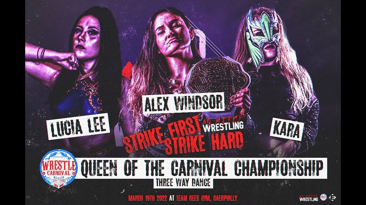 [Free Match] Alex Windsor (C) vs Lucia Lee vs Kara (Women's Wrestling )