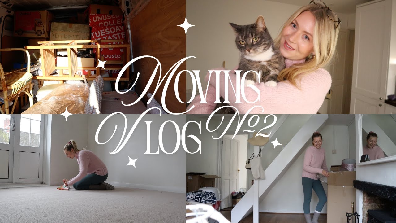 MOVING VLOG #2: classic moving chaos, packing up the van & being our family's Bob 🚚