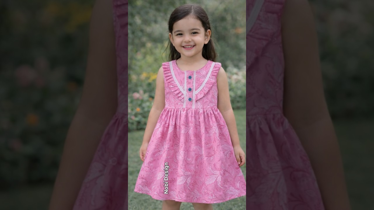 Summer Baby Dress cutting stitching #shorts #baby #dress