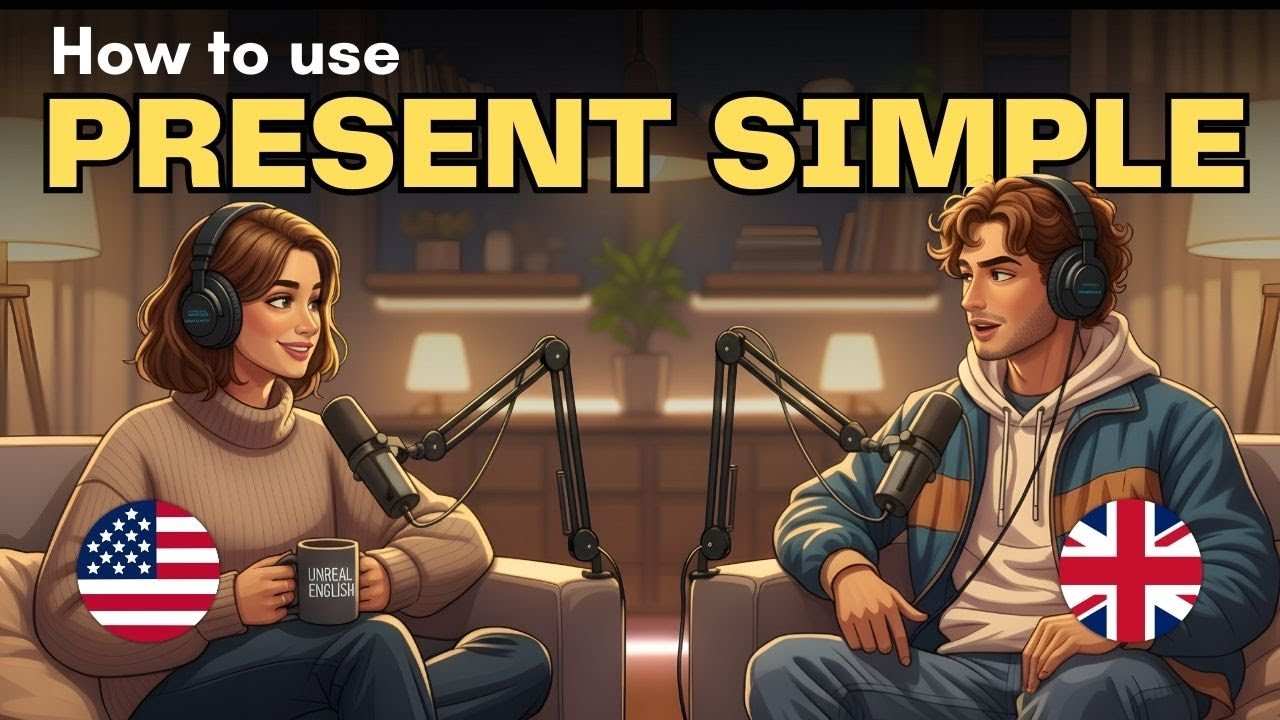 PRESENT SIMPLE Tense in English | Slow English Conversation Practice #ESL