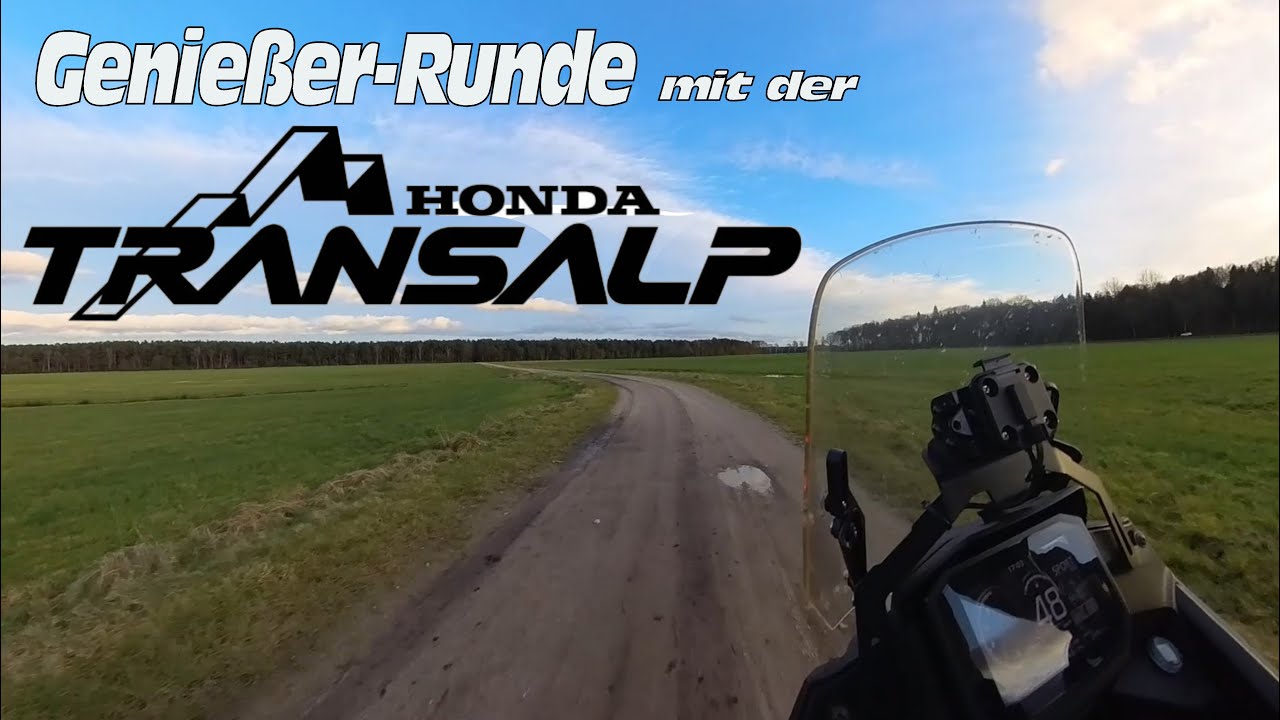 Saisonstart 2025 - Endlich mal wieder Moped fahren - Transalp 750