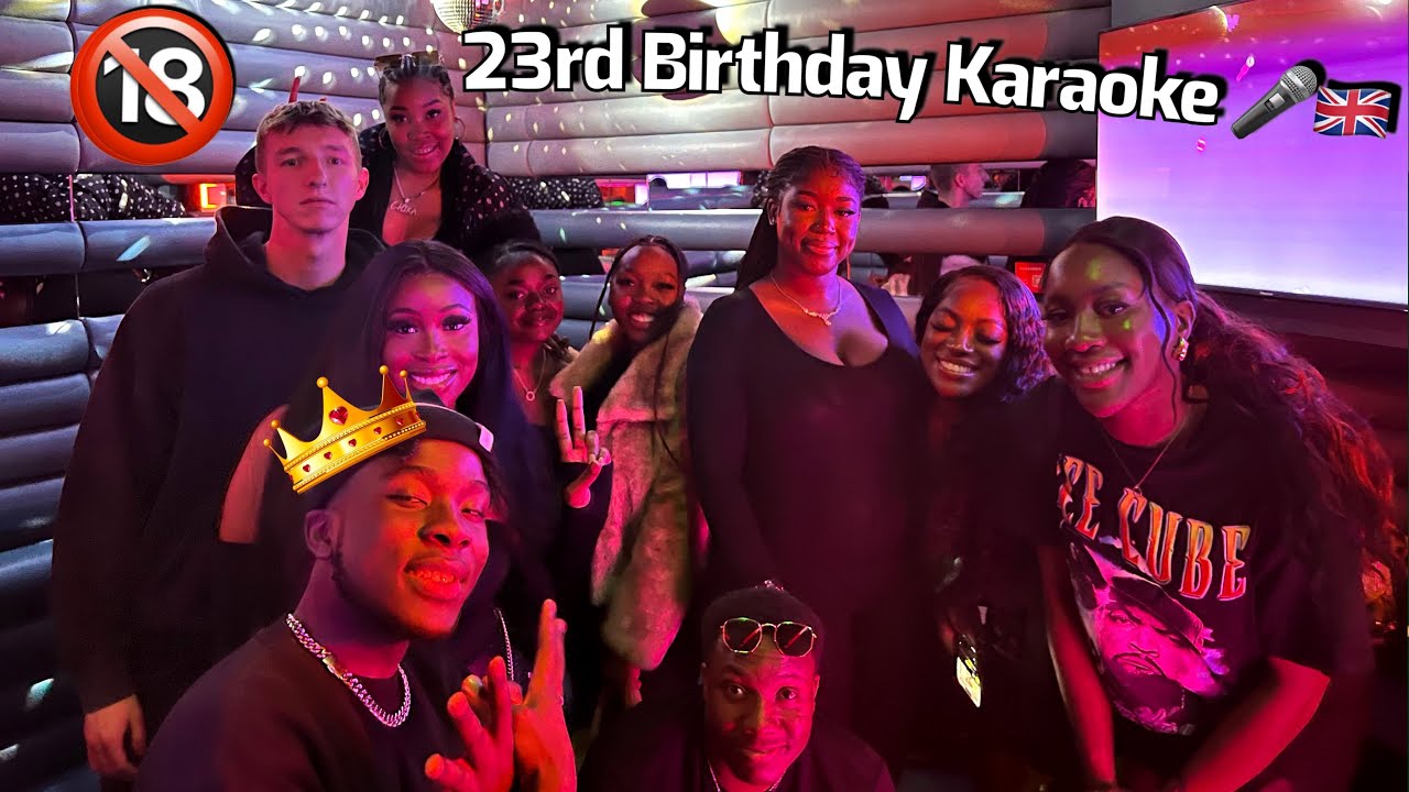 I Turned 23…🎂🕊️| 1am Karaoke in London 🇬🇧🎤🔞 Birthday Vlog (Lucky Voice)