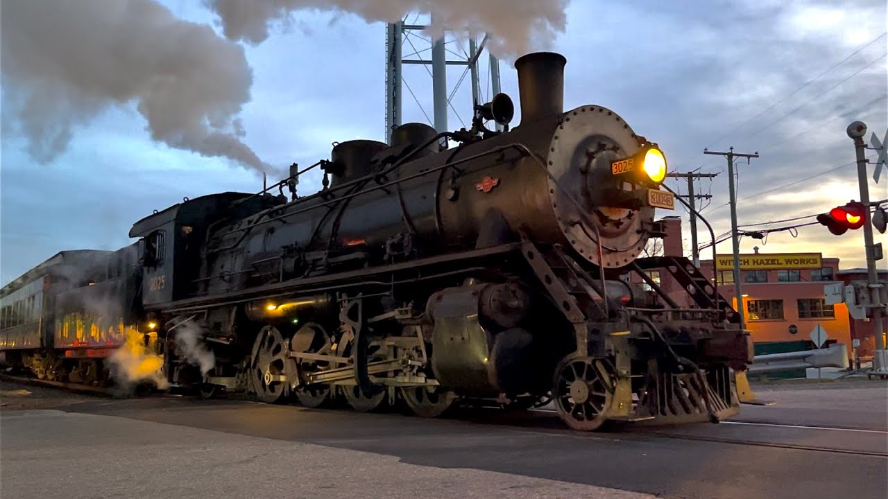 Three Steam Engines Dominate the Valley Railroad's Winter Show!