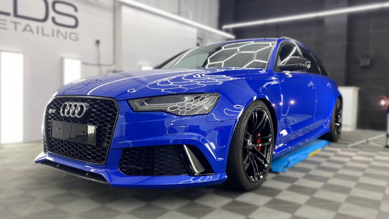 Nogaro Blue Audi RS6 C7 | Paint Correction & Ceramic Coating