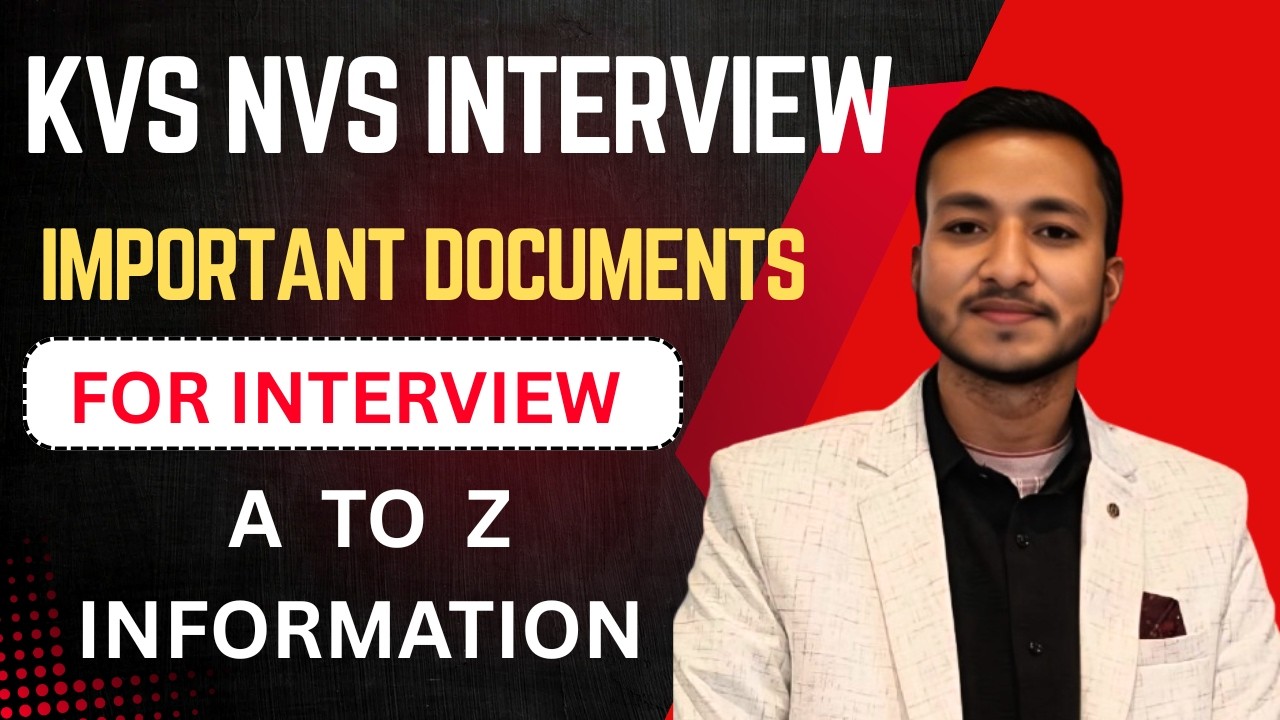 KVS NVS DV IMPORTANT DOCUMENTS 🔥 | Don&rsquo;t Miss These Important Documents #kvs #nvs #documentsfordvkvs