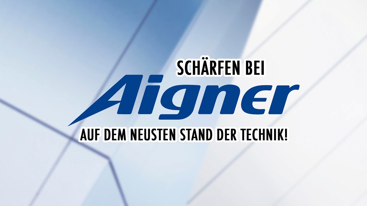 Sch&auml;rfen bei Aigner Werkzeuge - auf dem neustem Stand der Technik 💪🏼