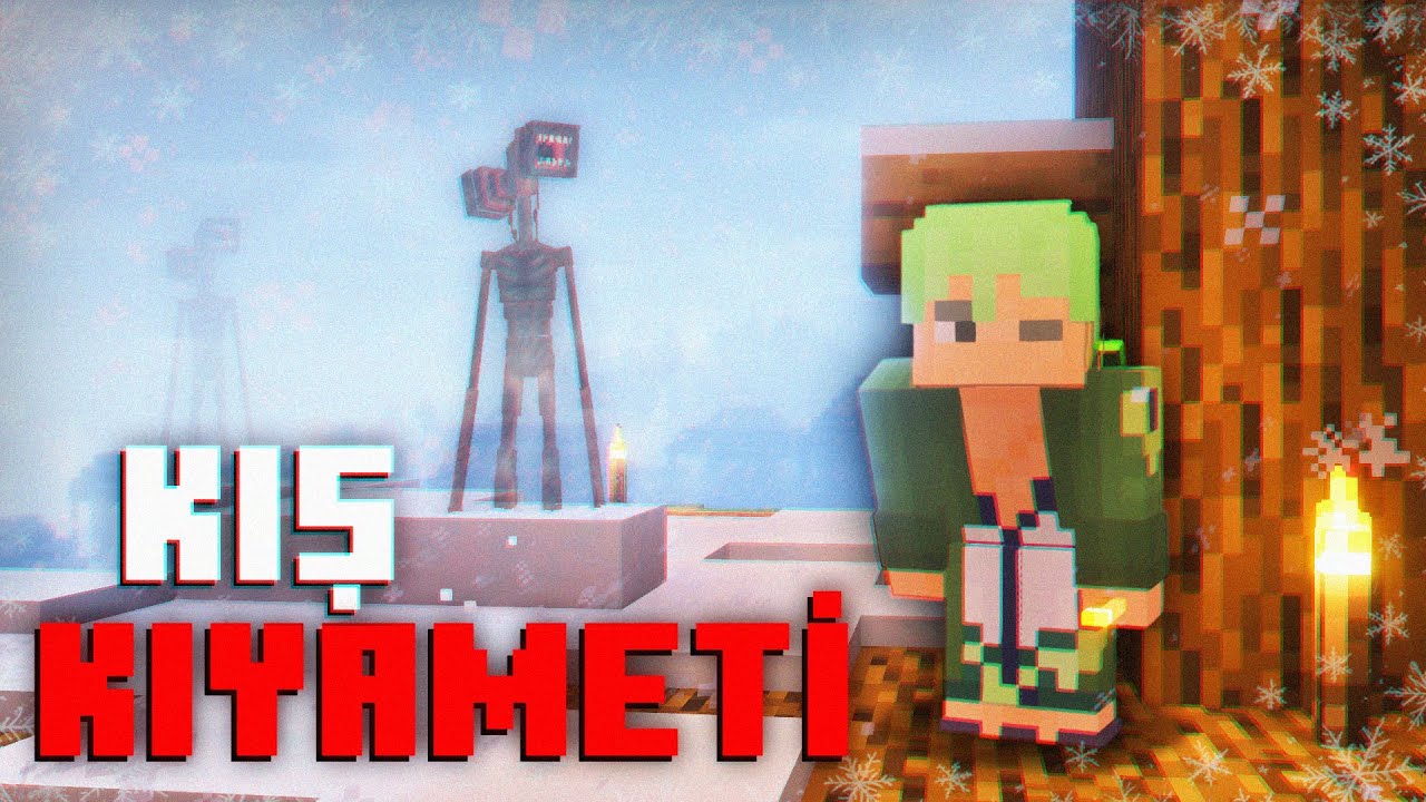 Minecraft KIŞ Kıyametinde Hayatta Kalmaya Çalıştım!