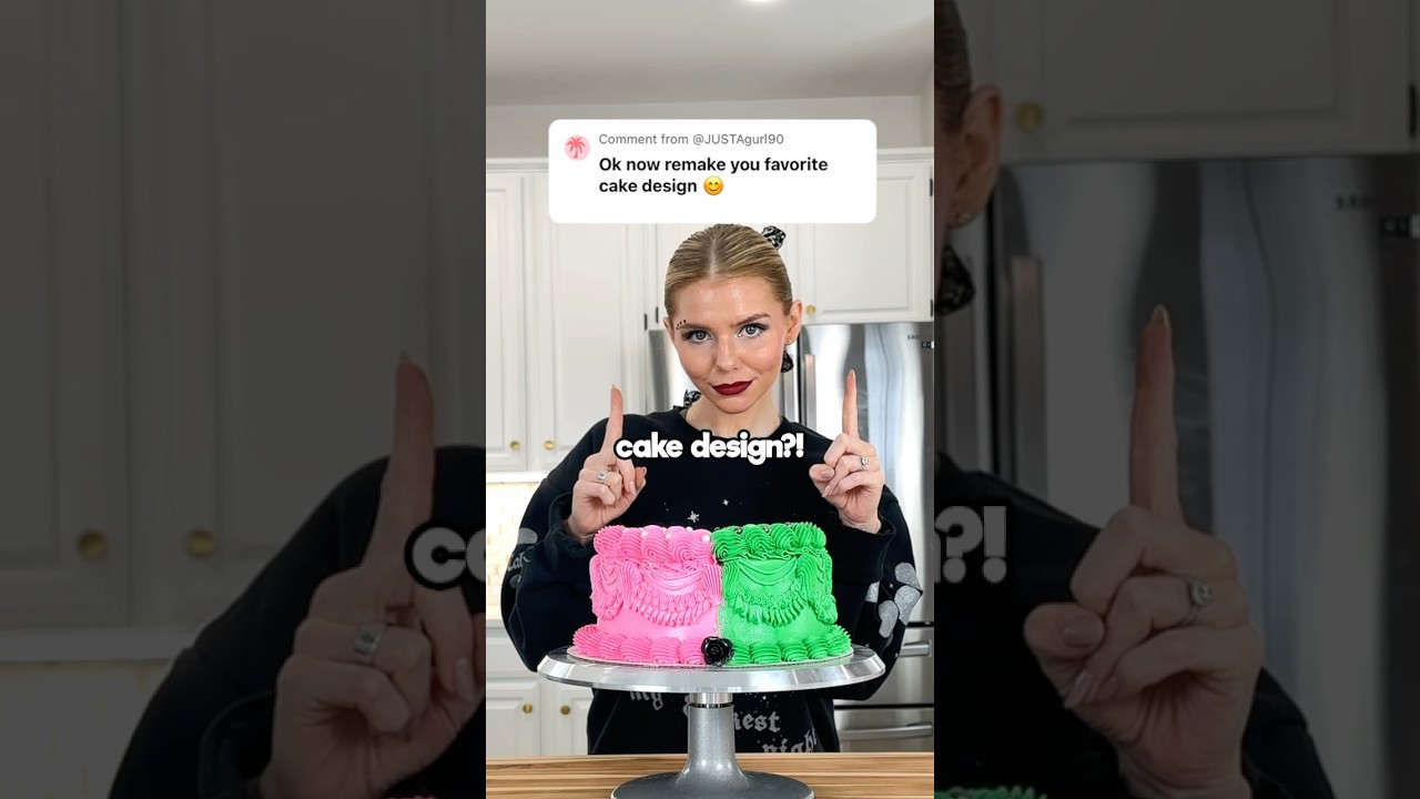 Remake my FAVORITE Cake design?!