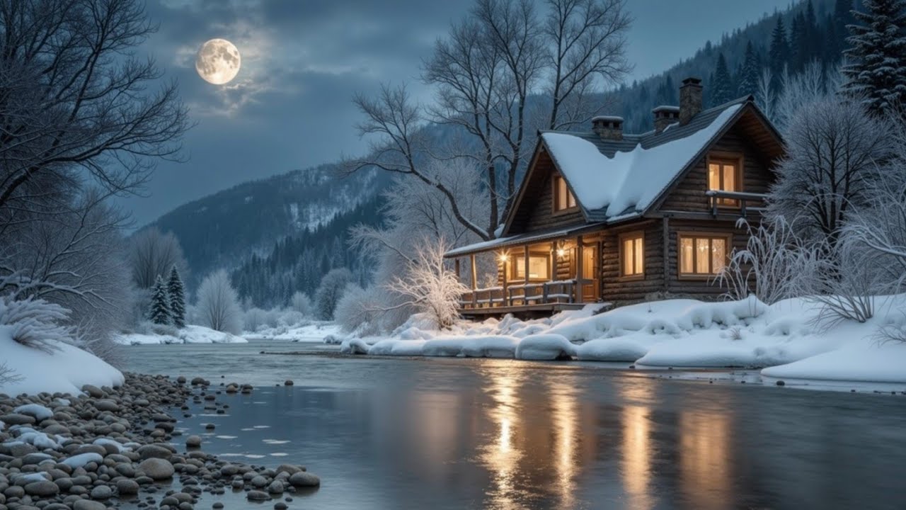 따뜻한 통나무집 로파이 피아노 🎹 Музыка для сна, расслабляющие биты | Учеба, отдых, исцеление, медитация