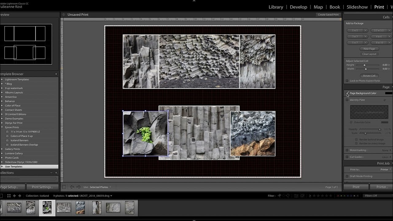 Custom Layouts in Lightroom Classic by Julieanne Kost I Episode 2