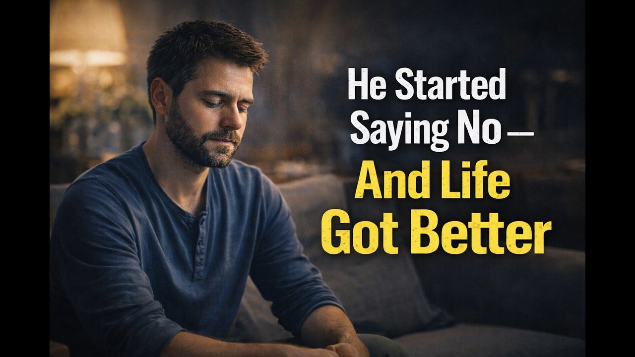 He Started Saying No — And Life Got Better