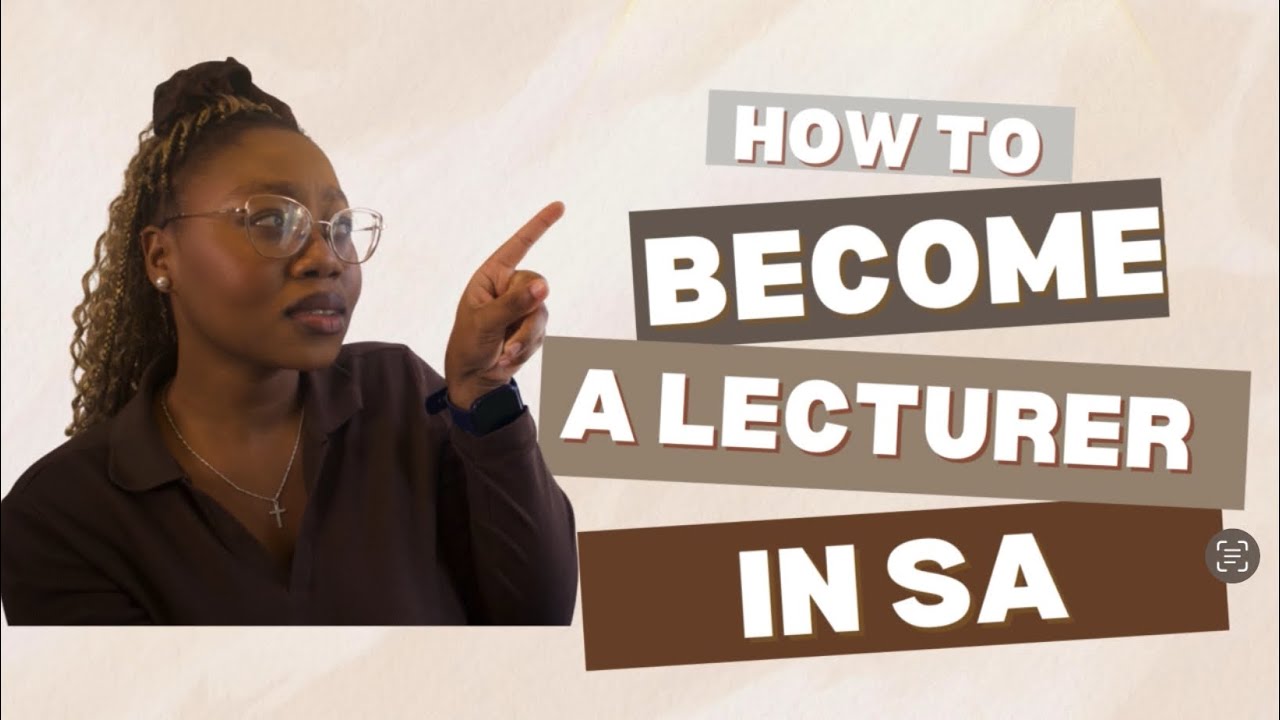 How to Become a LECTURER | Step-by-Step guide
