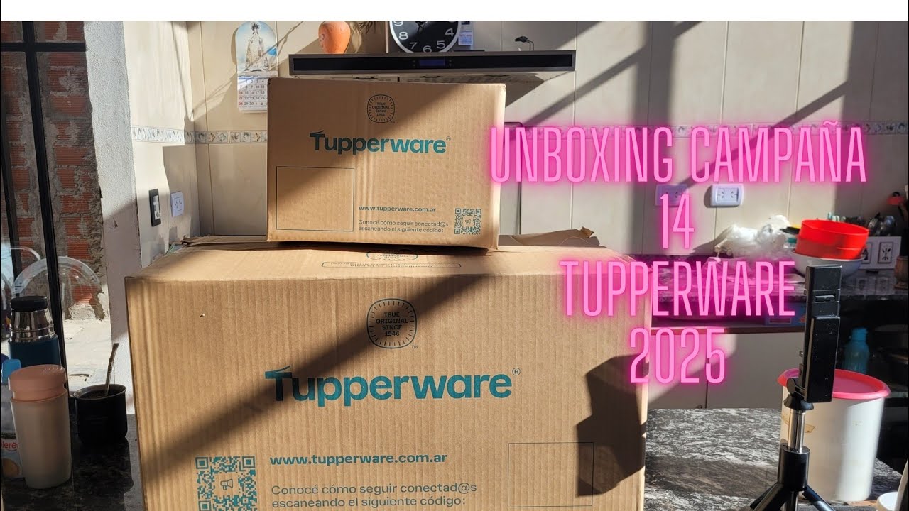 UNBOXING CAMPAÑA 14 TUPPERWARE 2025 