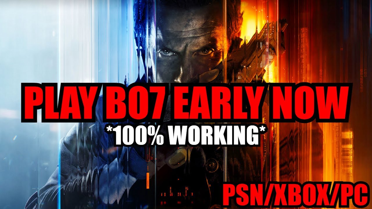*НОВИНКА* ИГРАЙТЕ BO7 РАНЬШЕ! 100% РАБОТАЕТ на PSN/XBOX/ПК! (ЗОМБИ/MP)