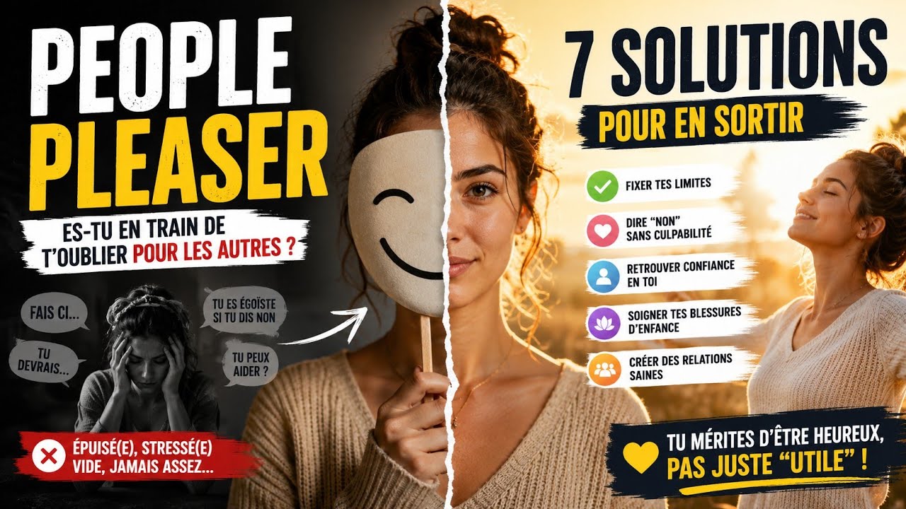 Es-tu un People Pleaser ? 💔 7 solutions qui vont changer ta vie !