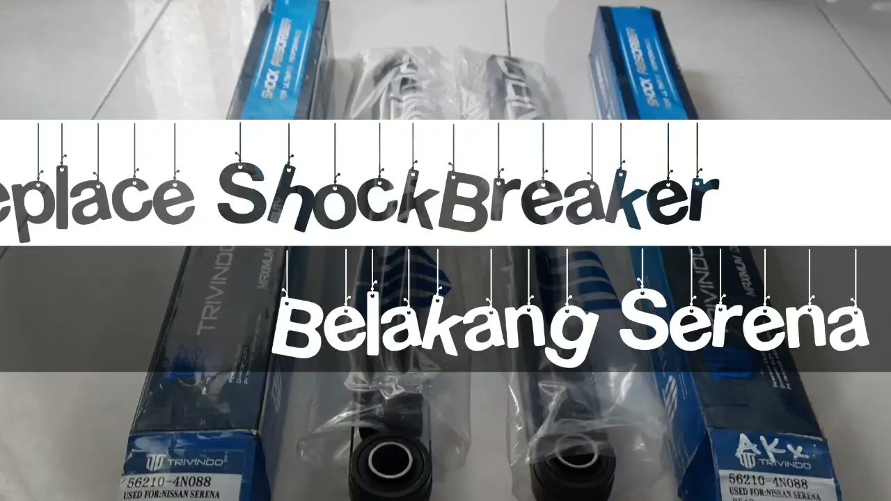 REVIEW SHOCK BREAKER MURAH || NYAMAN || TRIVINDO || SERENA C24