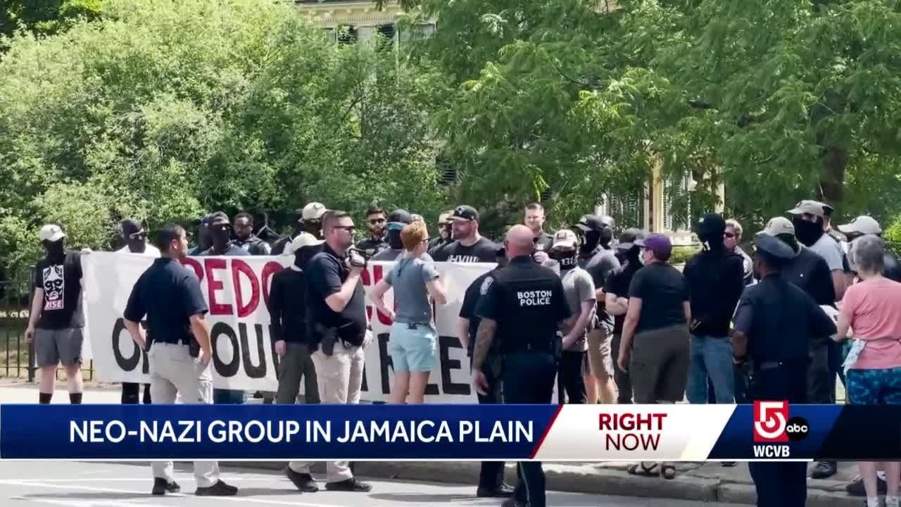 Arrests made after neo-Nazi group protests in Boston