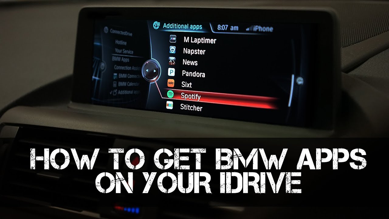Как кодировать и модернизировать приложения BMW в вашей системе iDrive