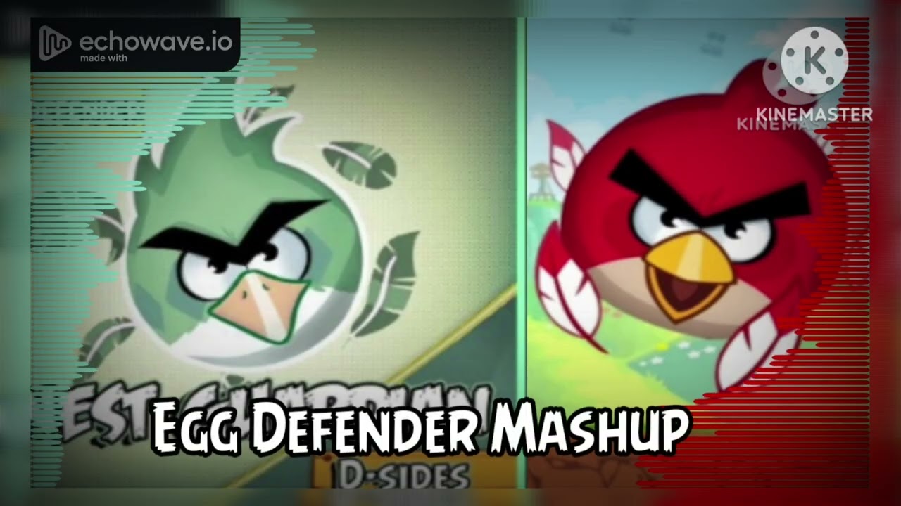 angry birds Egg Defender y Egg Defender D-side Mashup