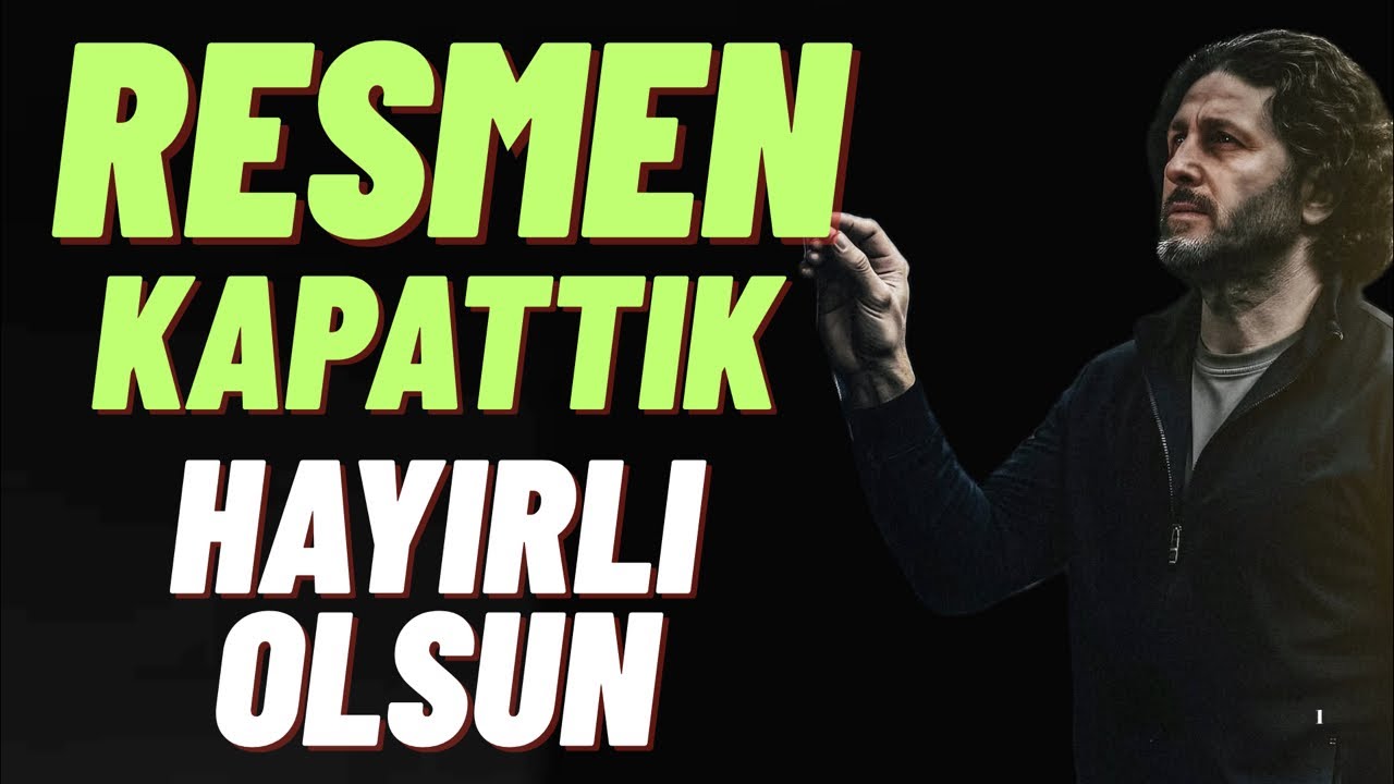 Remzi Giray Kaçar kanalı canlı yayında resmen kapattık ! Hayırlı olsun #trabzonspor