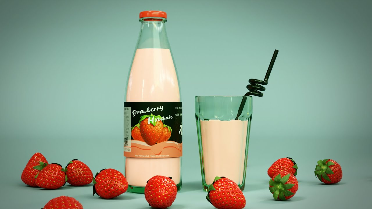 Blender Strawberry Animation Tutorial Part 7: Final Render & Compositing