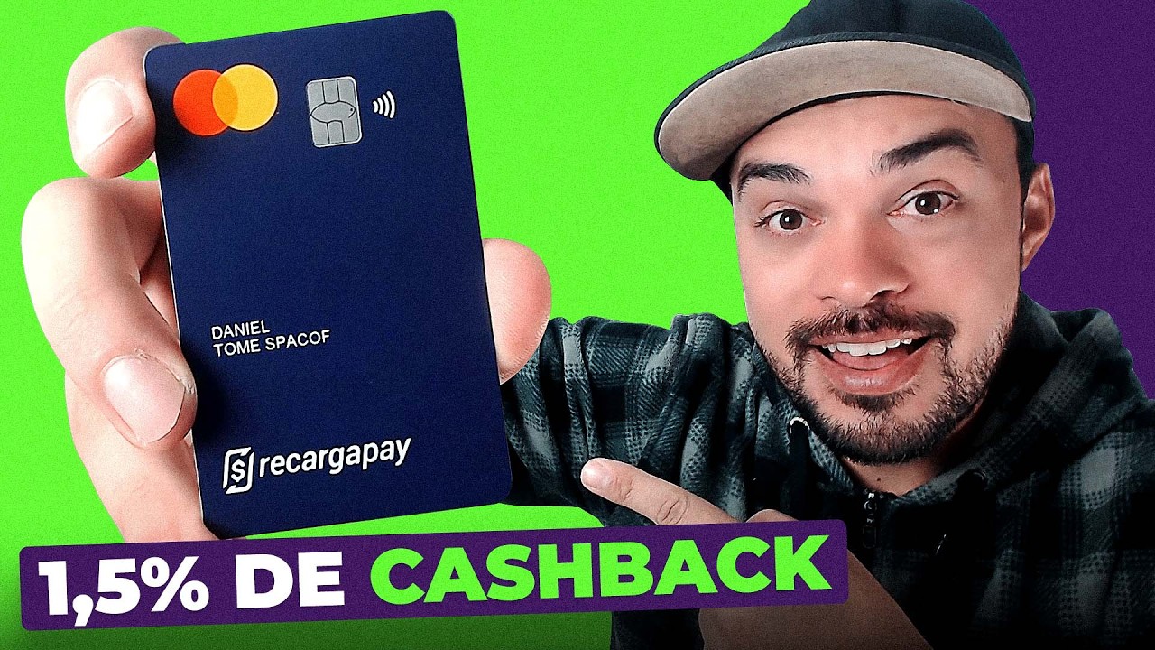 CHEGOU o CART&Atilde;O RECARGAPAY: Como pedir? Ativa&ccedil;&atilde;o, primeira compra e 1,5% de cashback! Vale a pena?